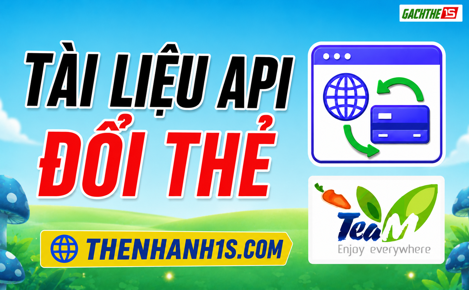 Tài liệu api đổi thẻ cào, mua thẻ , nạp topup miễn phí