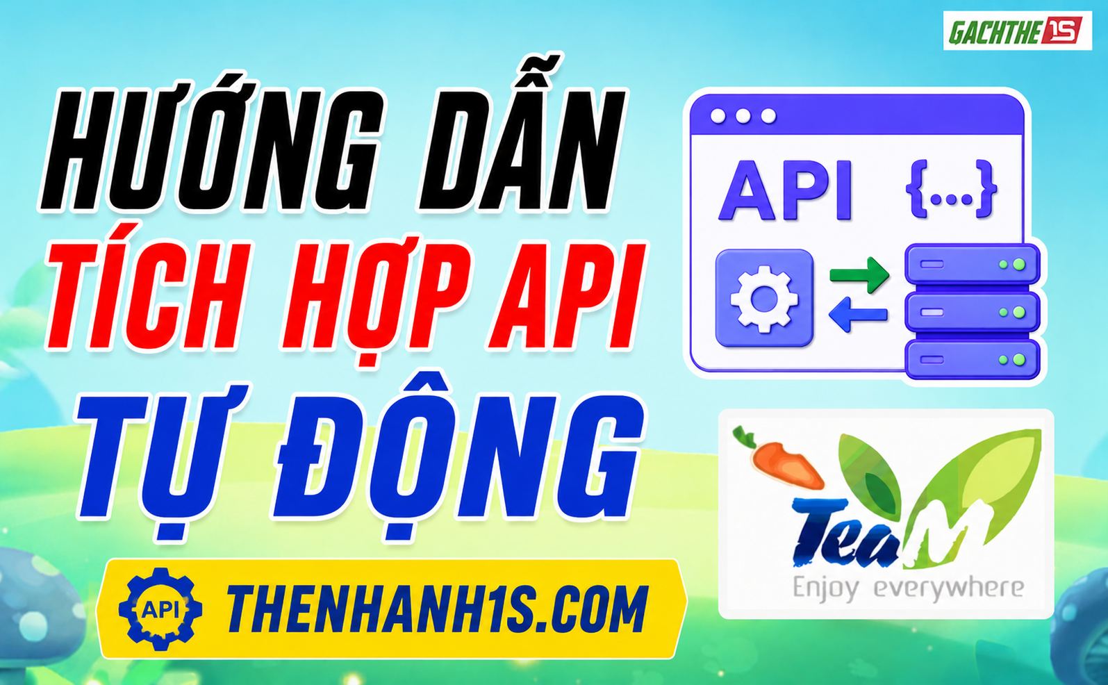 Tích hợp API tự động cho các shop game, web sub v.vv giá tốt