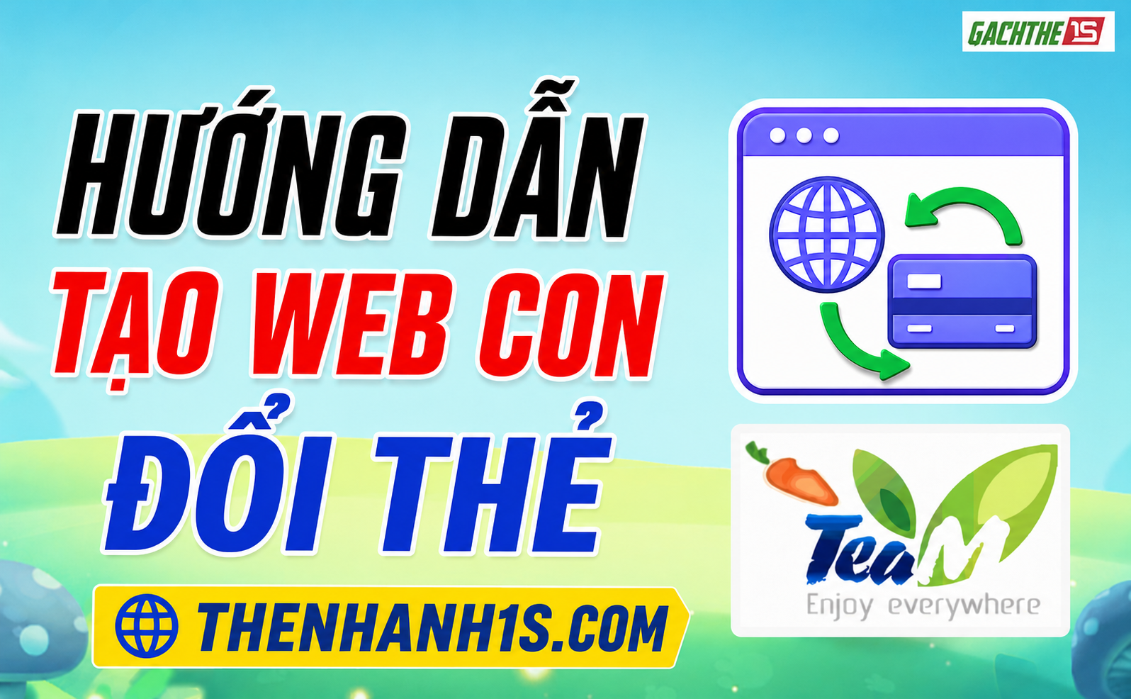 Nhận thiết kế website con đổi thẻ miễn phí từ A-Z